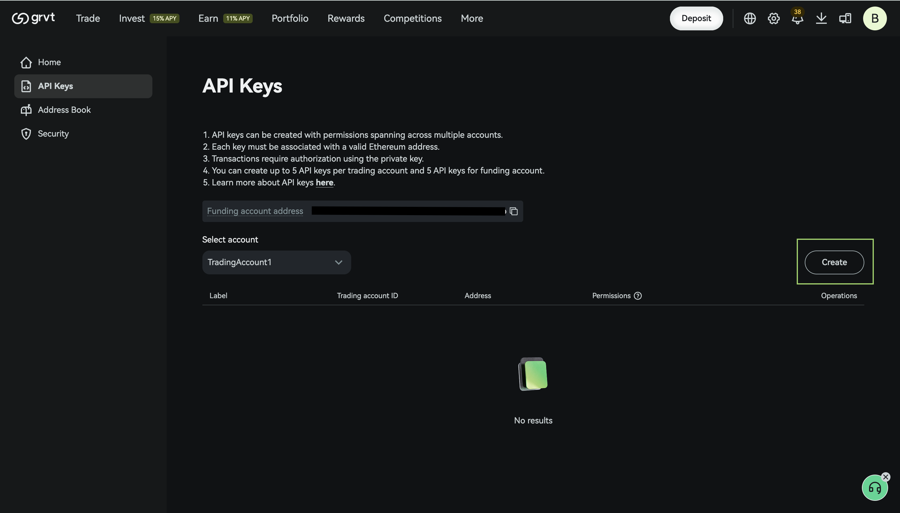 create api 1