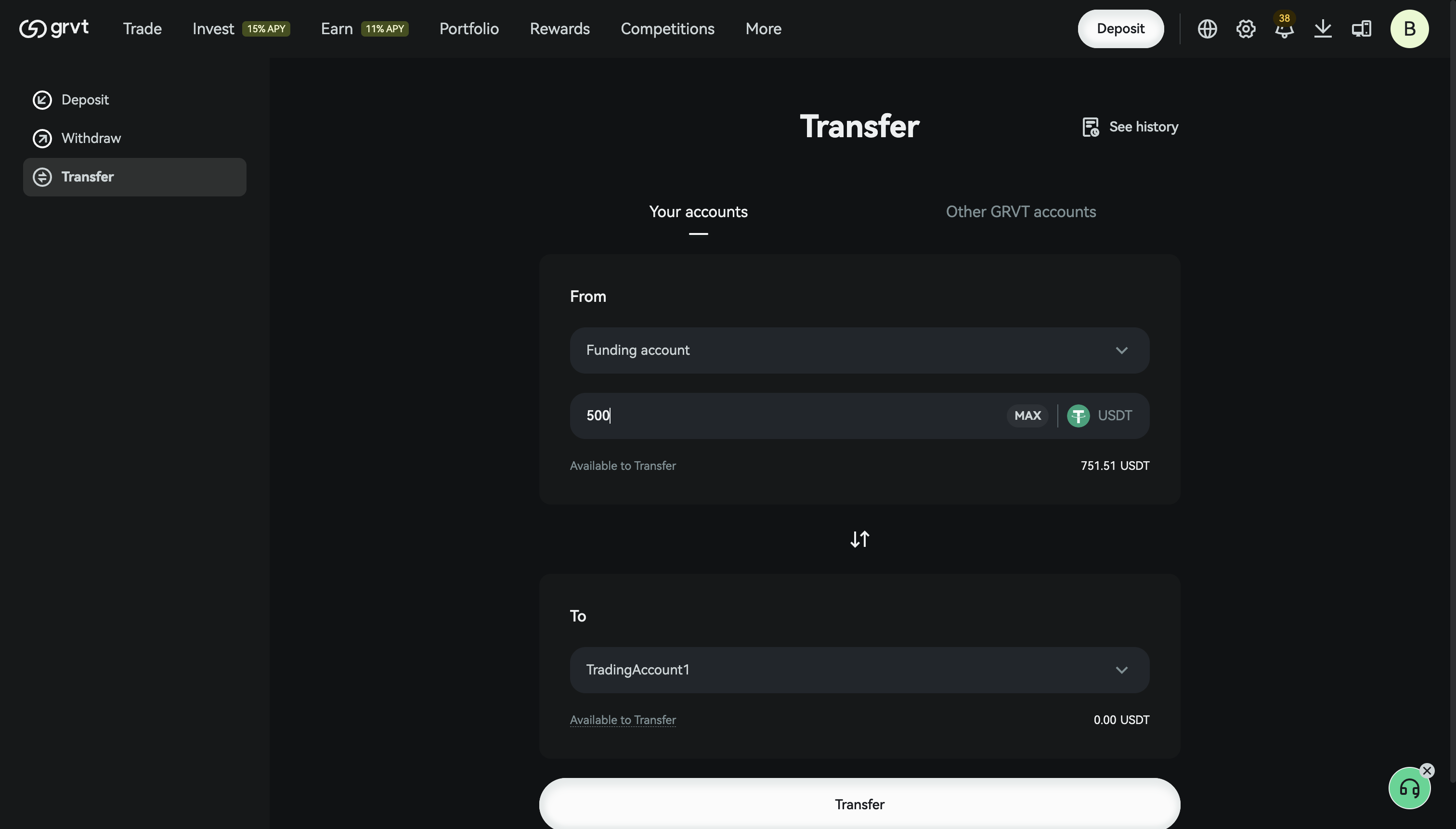transfer